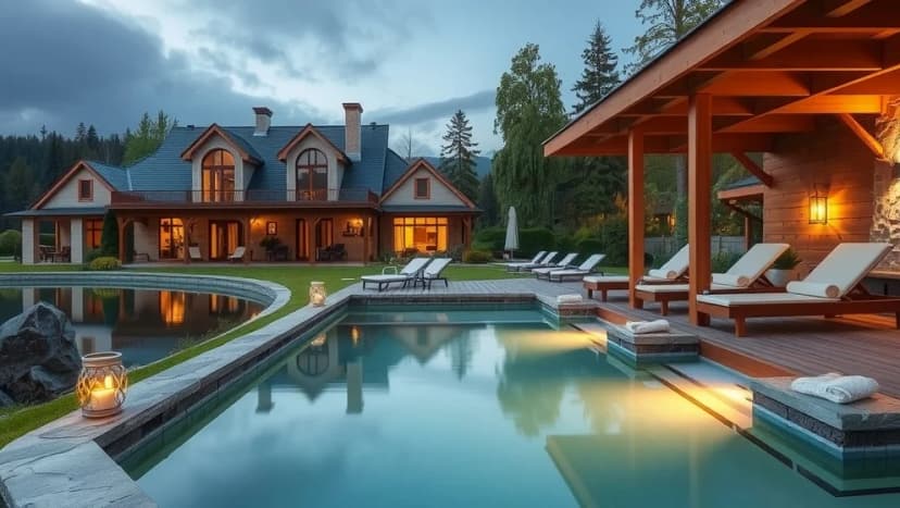 Färna herrgård och spa för återhämtning