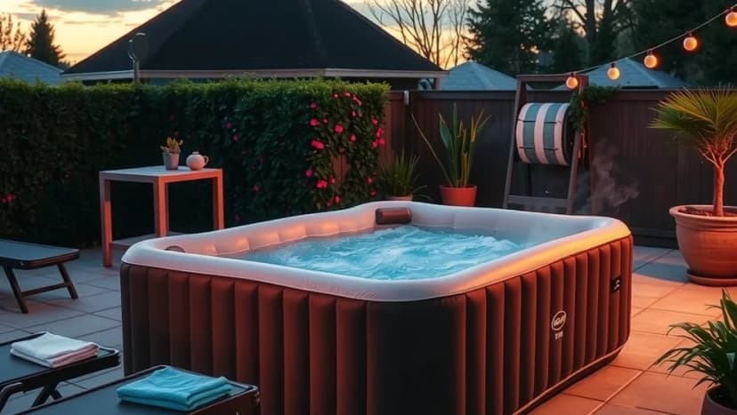 Lay-Z-Spa badtunnor för hemmet
