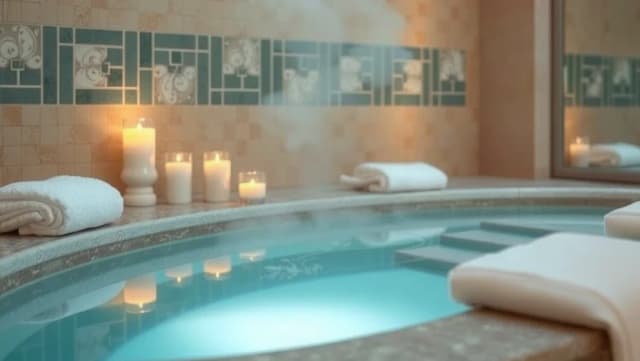 Vann spa hotell där du söker avkoppling